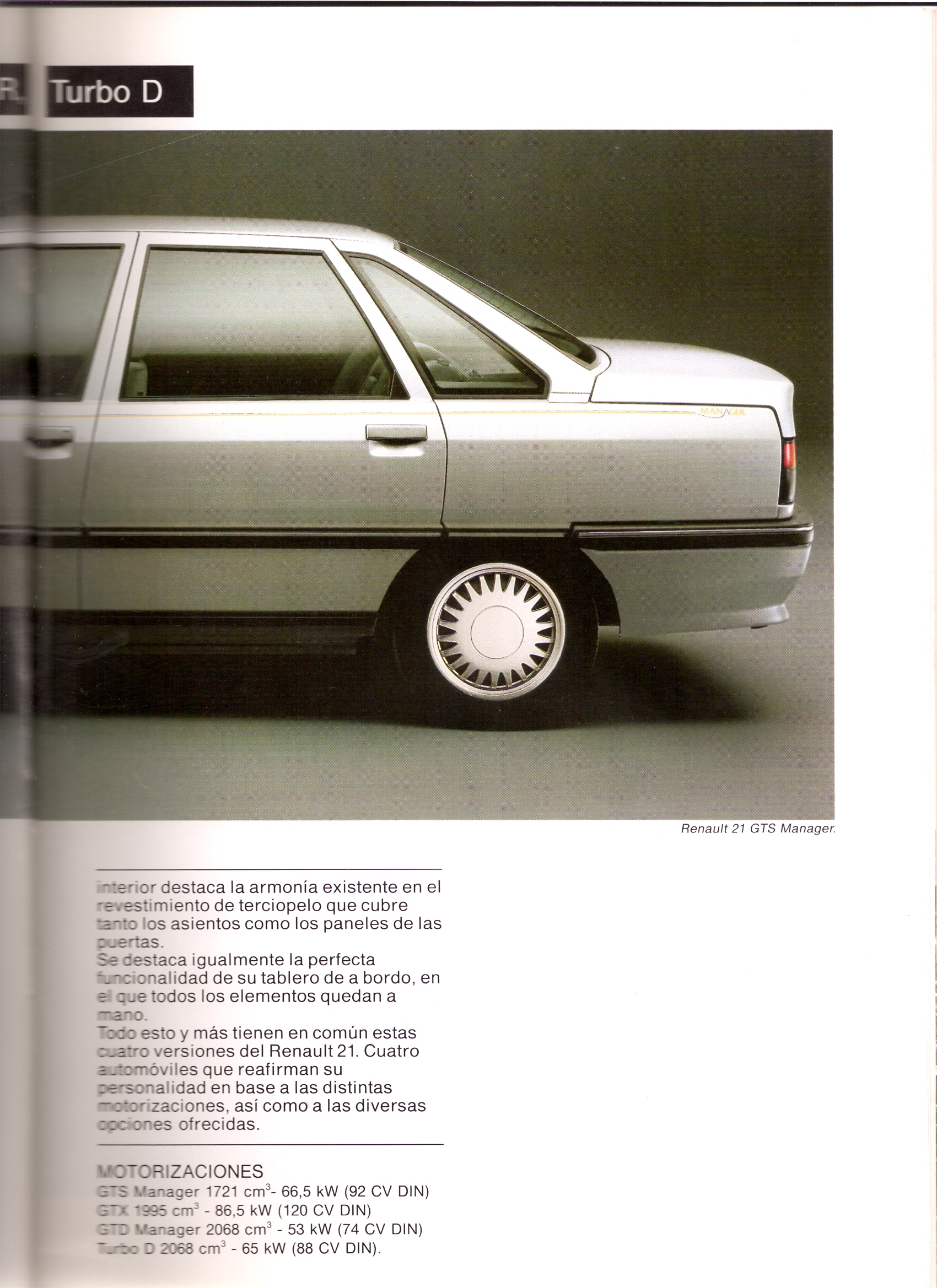 Catálogos del Renault 21