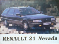 Descargar manual de usuario del Renault 21 Nevada